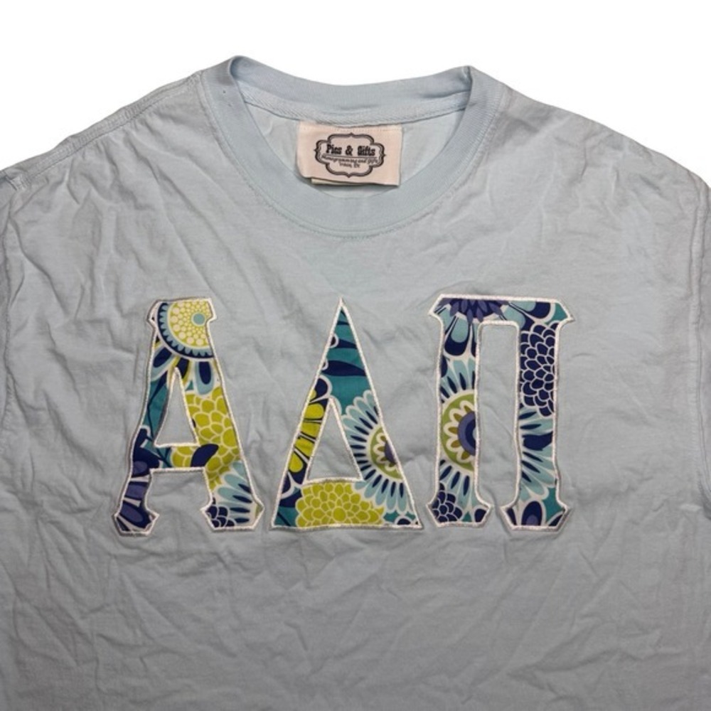 Alpha Delta Pi‎ 6" Zoey Tee college sorority shirt
